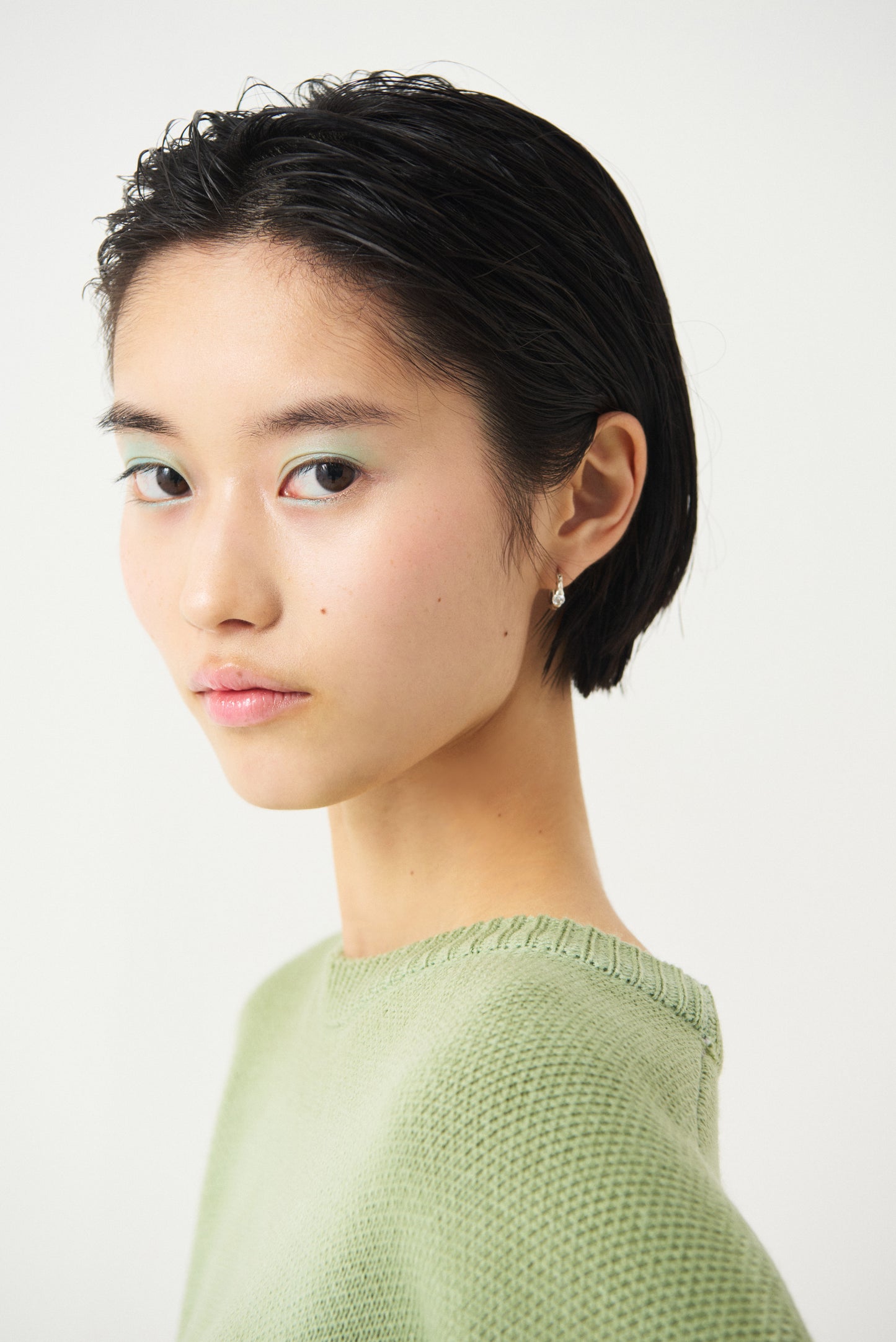 (h)unger dye knit tops ( mojito )