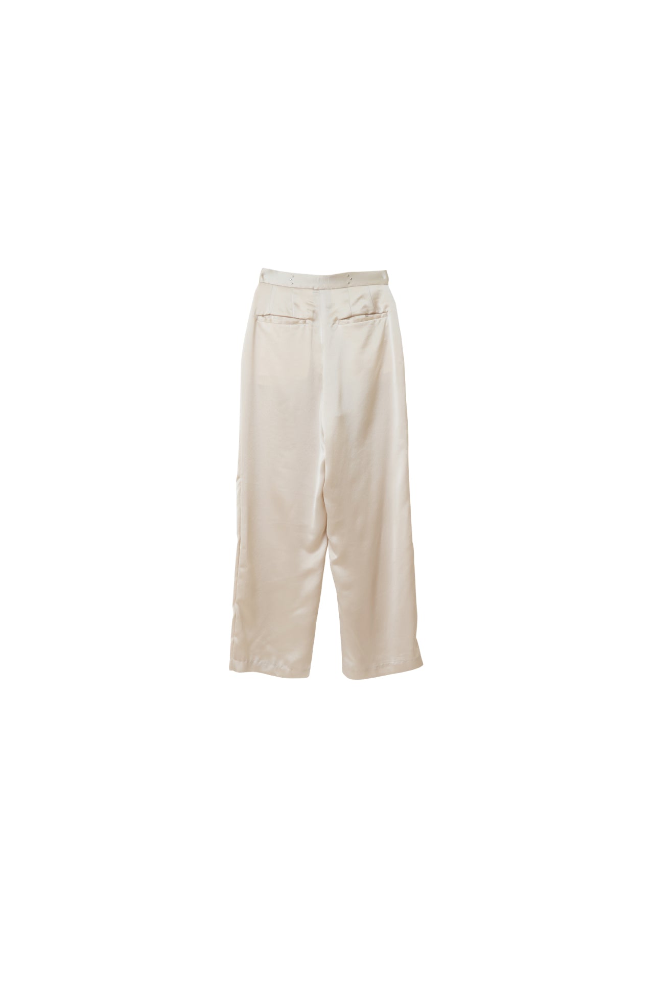 sier (s)atin pants ( ivory )