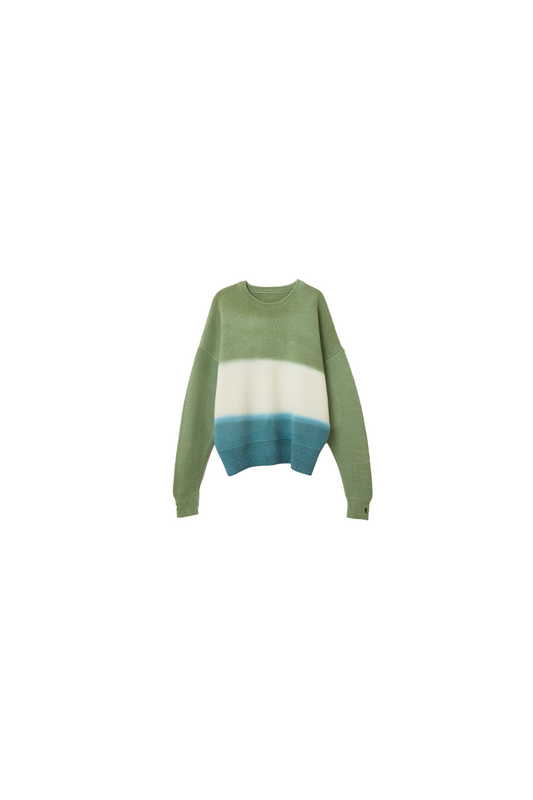 (h)unger dye knit tops ( mojito )